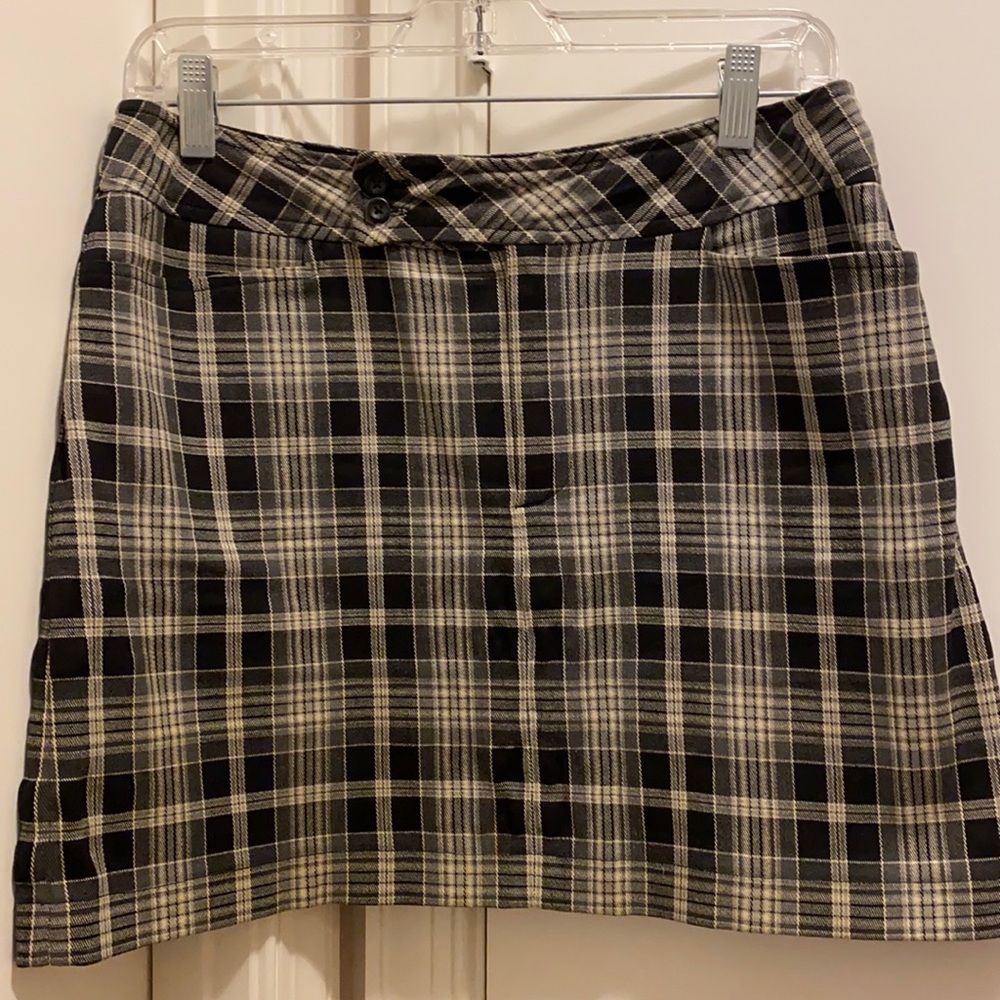 Vintage Gap Black and White Short Skirt